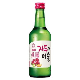 韩国 JINRO 真露烧酒 蒸馏酒 李子味 13%vol 360ml